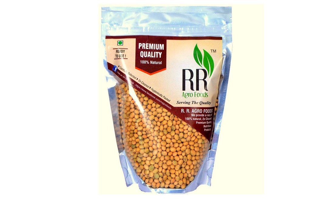 R R Agro Foods Soyabean Seeds (Raw)    Pack  500 grams
